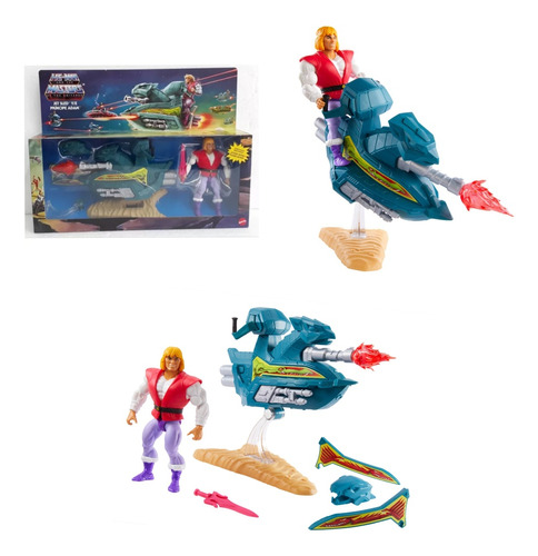 Set De Figuras He Man Jet Original 