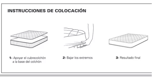 Cubrecolchon Ajustable 150x190 2 Plazas Pillow Top Protect