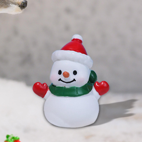 2 Estatua De Muñeco De Nieve De Navidad En Estilo E