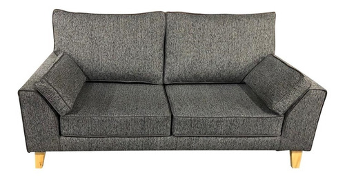 Imagen 1 de 10 de Sillon Grey 2 Cuerpos Chenille Premium  Sofa  Dadaa