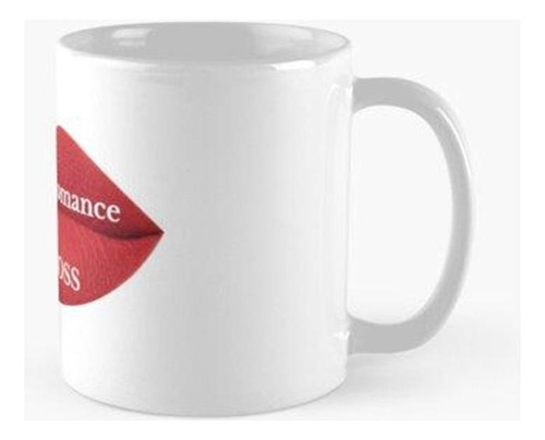 Taza Labios Rojos Disfrute Del Romance Con Ana E Ross Calida