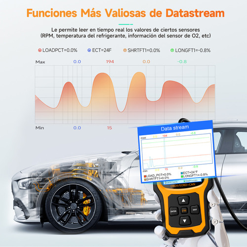 Ancel Ad410 Obd2 Scanner Lector De Códigos Check Engine