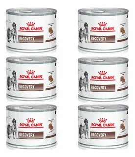 Latas Royal Canin Recovery Para Perros X 195gr Pack X6