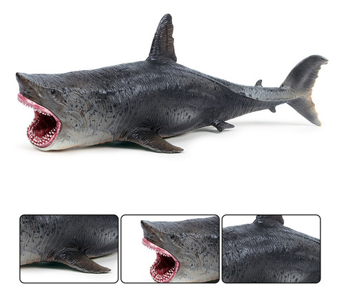 Juguete De Simulación De Animal Marino Megalodon Shark