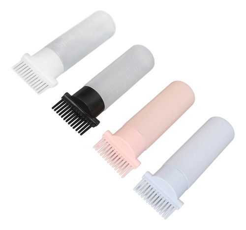 Aplicador De Aceite Para Tinte De Cabello, 4 Unidades, Botel