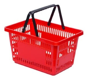 Imagen 1 de 1 de Cestas Plásticas ,para Compras O Mercado. Somos Tienda