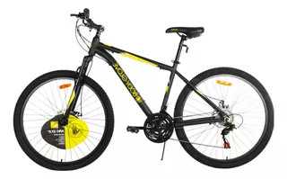 Bicicleta Aro 27,5 Negro/amarillo 24 Velocidades Freno Disco