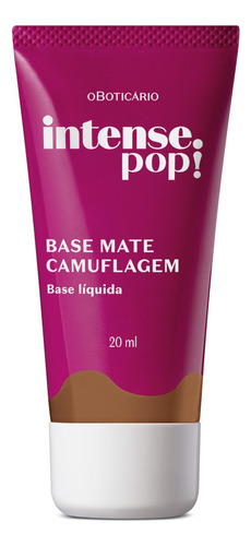 O Boticário Intense Pop Base Líquida Cor 240 20ml