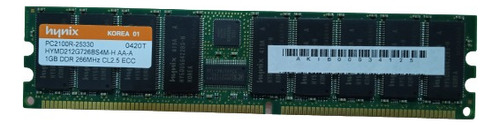 Memoria Ram Servidor -  Dell 9u175 1gb Pc2100 Ddr Ecc 266mhz