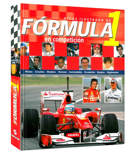 Libro Atlas Ilustrado Fórmula 1 En Competición Automovilismo