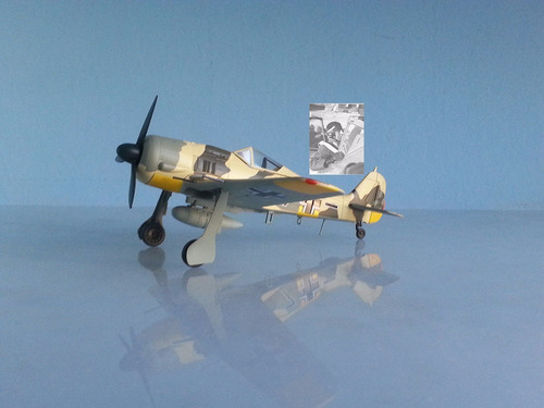 Avion Focke Wulf 190 A6 As Emil Lang Luftwaffe Escala 1:72