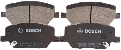 Pastilha De Freio Dianteira Original Bosch Jeep Fiat Toro
