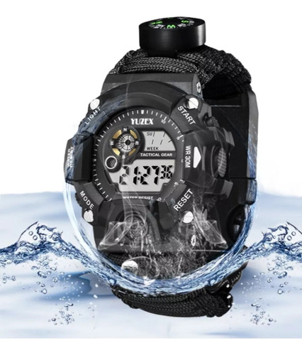 Reloj De Supervivencia Para Senderismo Camping Caza Táctico