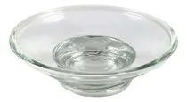 Comprar Jabonera Plato De Cristal Transparente Repuesto Para Baño