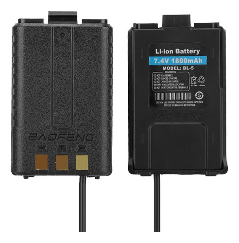 Adaptador De Cargador De Coche De 12 V Para Radio Baofeng Uv