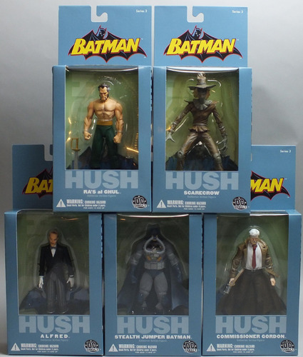 Batman Figura De Accion Hush Series 3: Stealth Jumper Batman