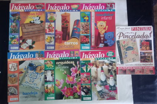 Revistas Utilisima Hagalo Manualidades, Lote X 6 Juntos (Usado)