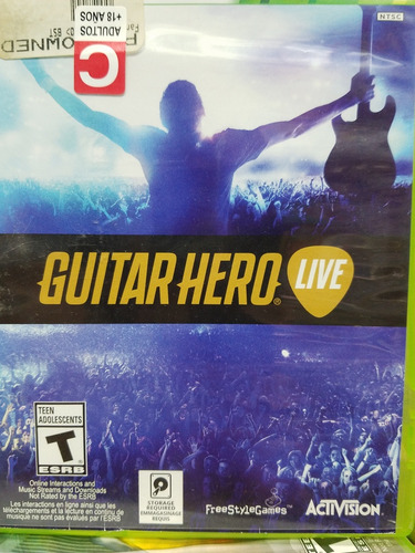 Guitar Hero Live Para Xbox 360 Fisico Original 