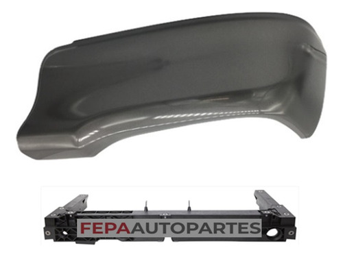 Puntera Paragolpe Trasero Toyota Hilux 2016 / 18 Pintada Sr