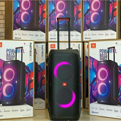 Jbl Party Box 310 Caixa De Som Bluetooth C/ Rodas 18hs 240w