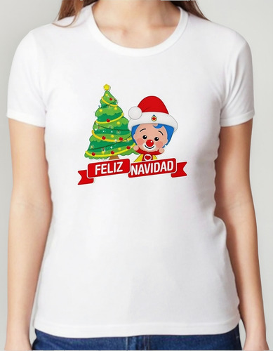 Playera Plim Plim Feliz Navidad