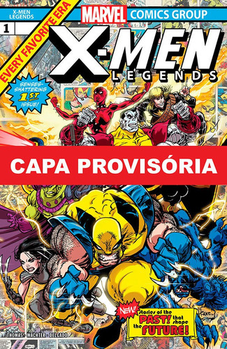 X-men: Lendas Vol. 4, De Roy Thomas. Editora Panini, Capa Mole Em Português