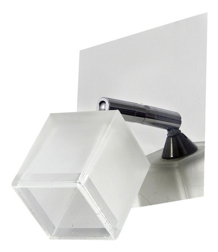 Imagen 6 de 10 de Aplique De Pared 1 Luz Con Tulipa Y Lampara G9 Led Baño