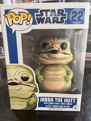 Jabba The Hutt 22 Funko Pop Star Wars Primera Edición Raro