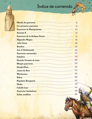 Guerreros Serie 100 Hechos Para Conocer Editorial Trillas