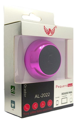 Mini Caixa Som Bluetooth Espelhada Potente Altomex - Al-2022