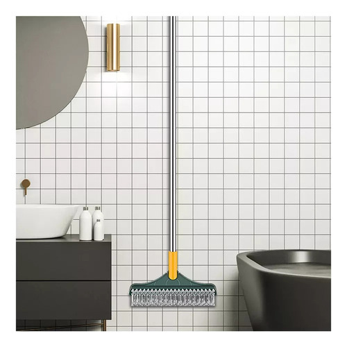 Q .cepillo De Baño 3 En 1 Verde Para Lavar E