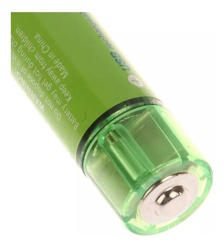 Baterias Recargables Aa Usb 1800wh 1.5v 2 Piezas Doble A