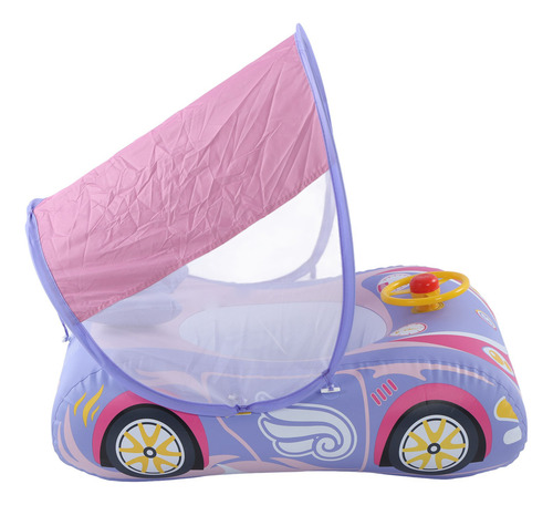 Flotador Inflable Para Nadar Con Forma De Coche Para Bebés,