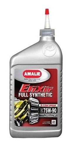 Aceite Amalie Hypoid Gear 75w90 Full Sintético Diferenciales