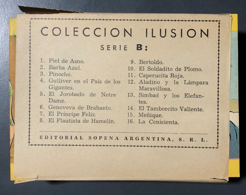 Coleccion Completa 1 Al 16  Iusion Serie B Ed Sopena 1945