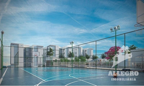 Apartamento Com 2 Quartos Para Comprar No Três Barras Em Contagem/mg - Nz37
