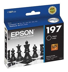 Epson T197120 Bk Xp101,104,201,204,211,401,411,wf2512,2532 8