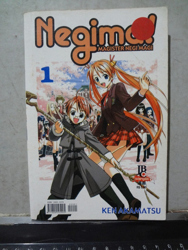 Mangá Hqs Negima Nº 1 Magister Negi Magi Ken Akamatsu