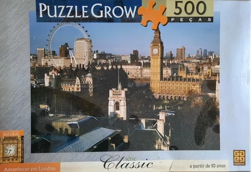 Quebra-Cabeça - Londres - 500 Peças - Grow - superlegalbrinquedos