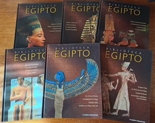 Egipto  6 Tomos Ilustrados  Impecables