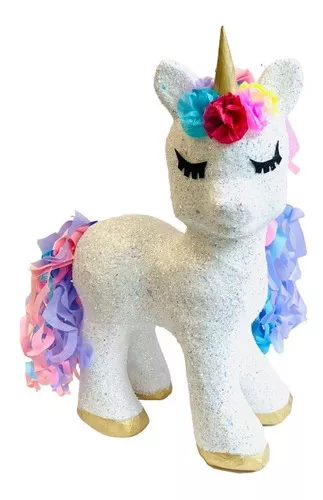 Piñata De Unicornio Diamantada