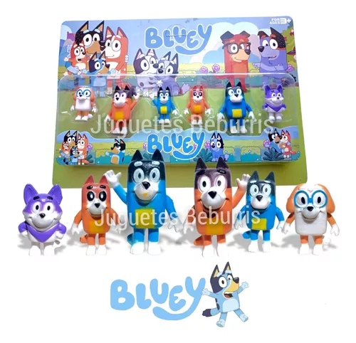 Muñecos Bluey x6 - Comprar en mardelexpress