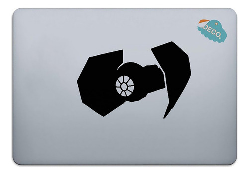 Sticker Para Laptop Star Wars Estrella Negra