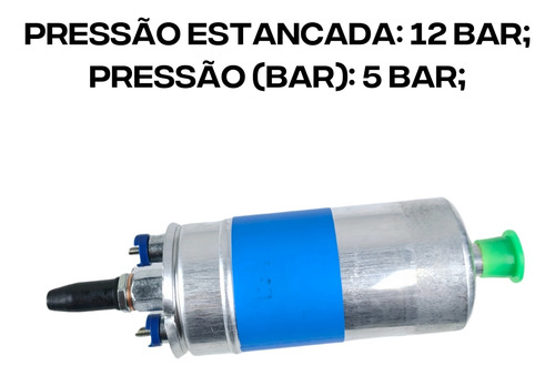 Bomba De Combustivel Externa 12 Bar Turbo Aspirado