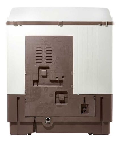 Lavadora semiautomática WP17 blanca y café 16.5kg 120 V | MercadoLibre