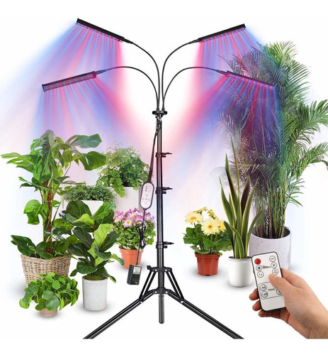 Grow Light With Stand 192 Led 100w Growing Light Full Spectr