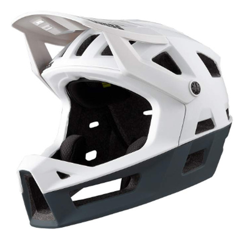 Ixs Casco Gatillo Ff Weiss Ml (22.8-24.4 In)