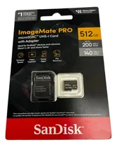Comprar Sandisk Imagemate Pro 512gb Micro Sd 200mb\u002Fs 4k