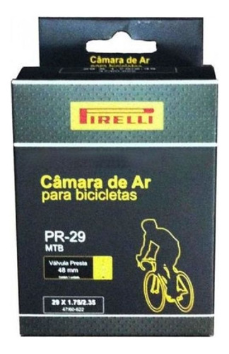 Camara 29x1.75/2.35 Aro 29 Bike Bicicleta Presta 48mm Aro 29