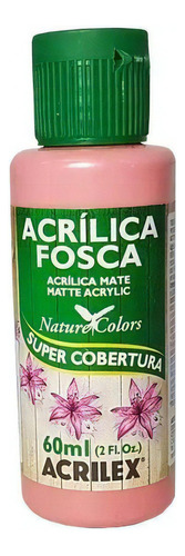 Tinta Acrílica Acrilex -rosa Antigo- Fosca 60ml Artesanato